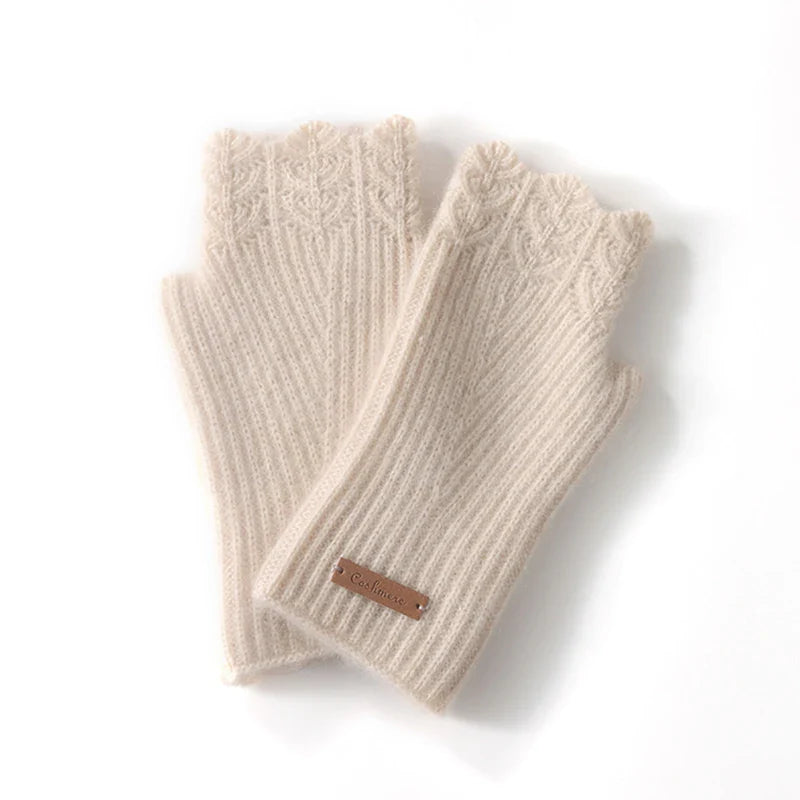 Alpine Whisper Cashmere Mitts