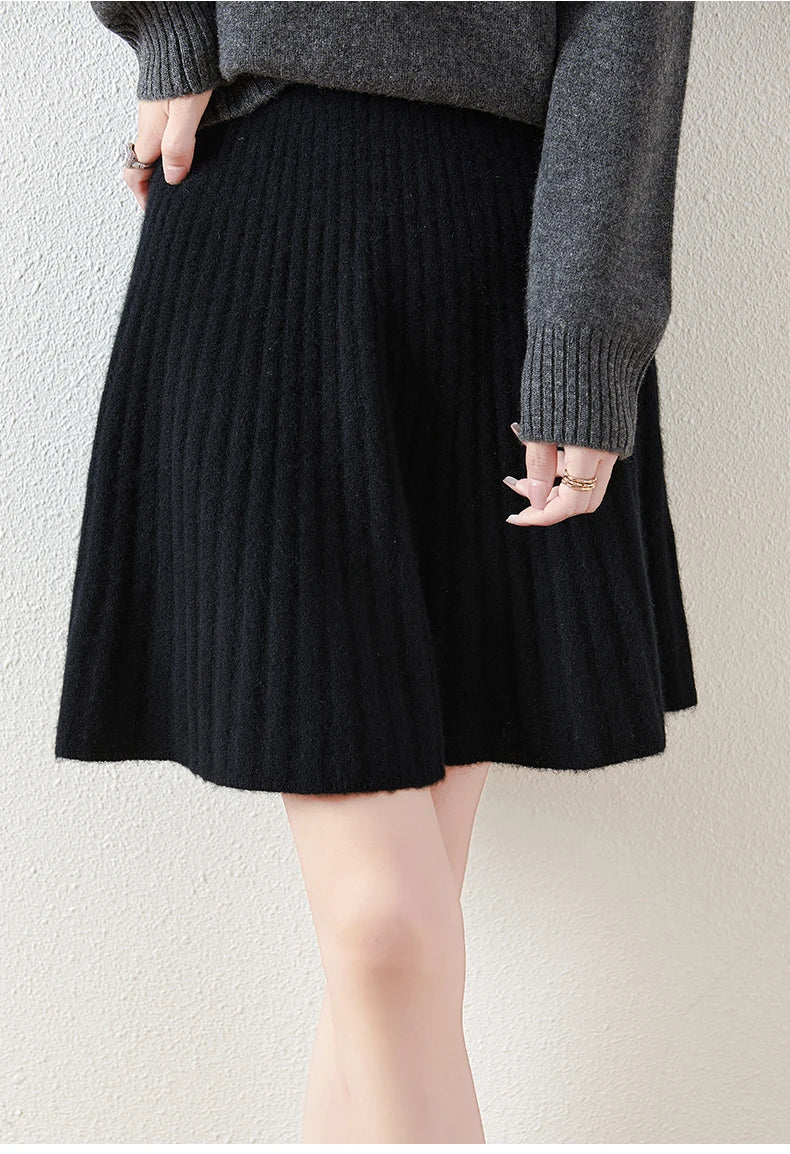 Les Coudrées Merino Skirt