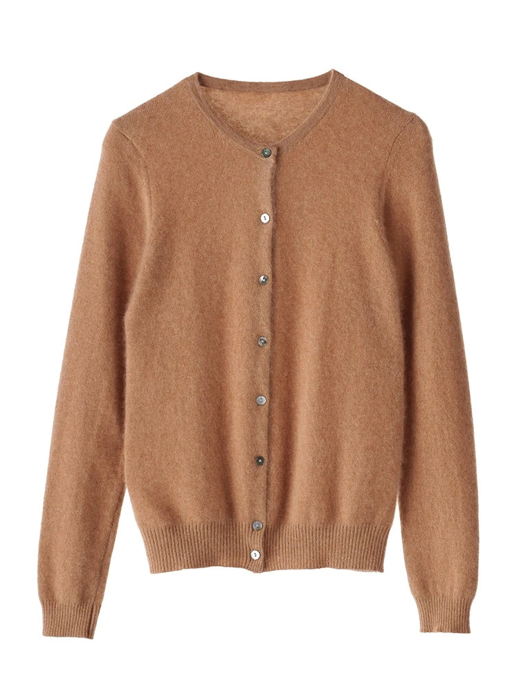 Ashford Cashmere Crew Cardigan