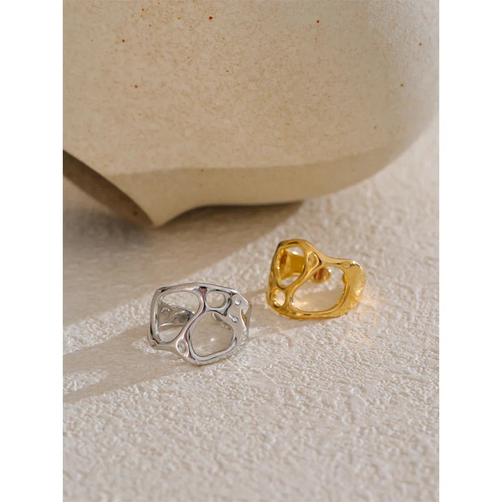 Forma Gold Open Ring