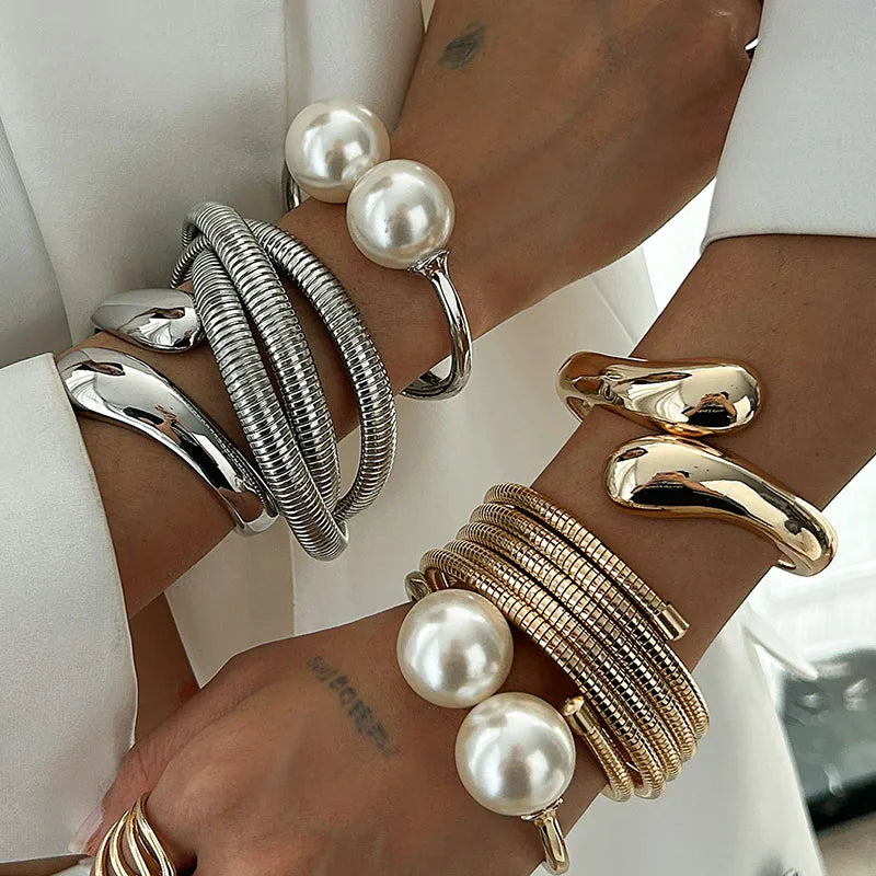 Siren Muse Spiral Bangles