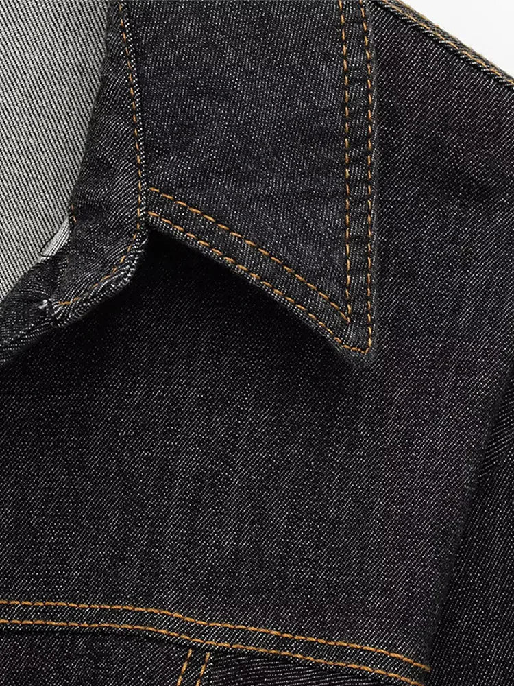 Marenza Button Denim Set
