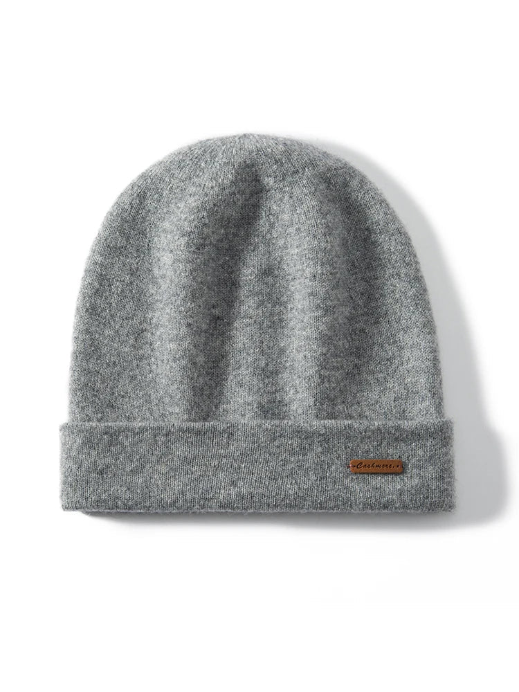 Bergen Double-Layer Cashmere Beanie