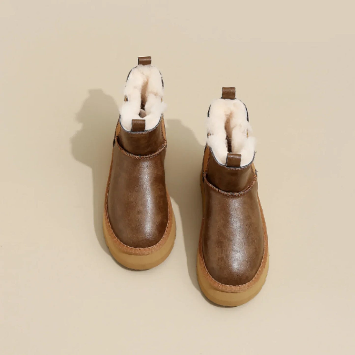 Women's Holmstead Leather Fur Boots