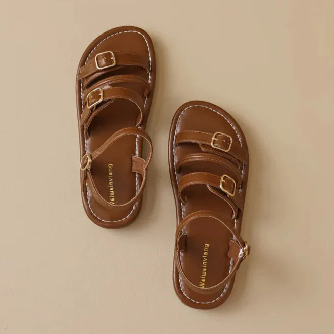 Malibu Leather Sandals