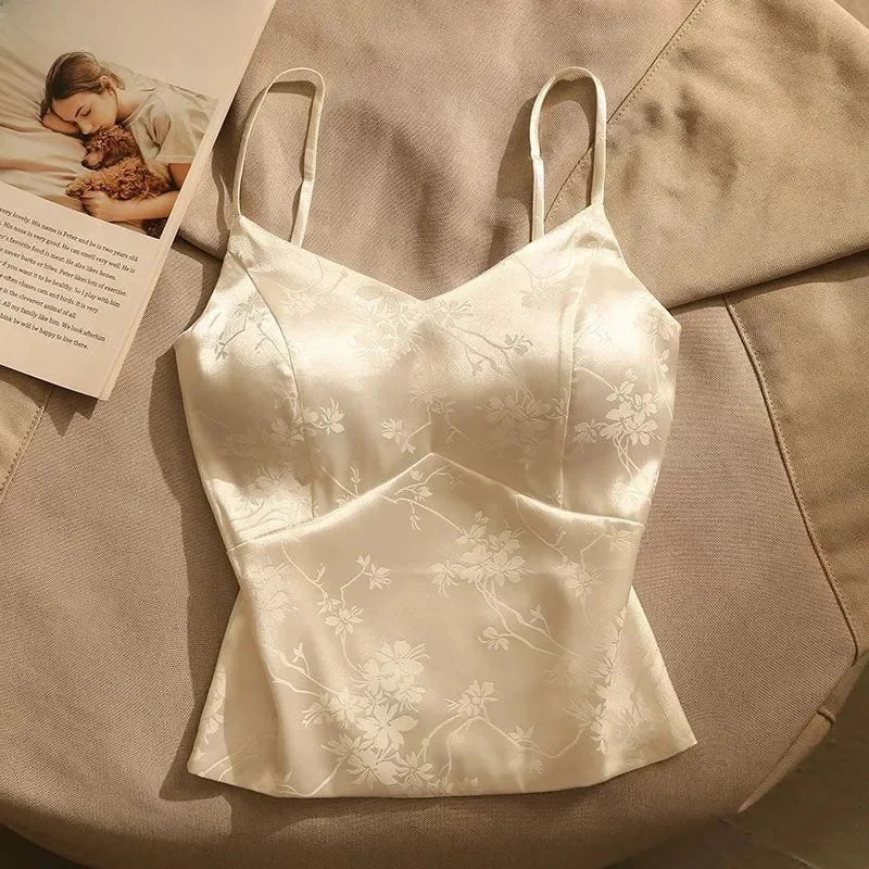 Jacquard Satin Corset