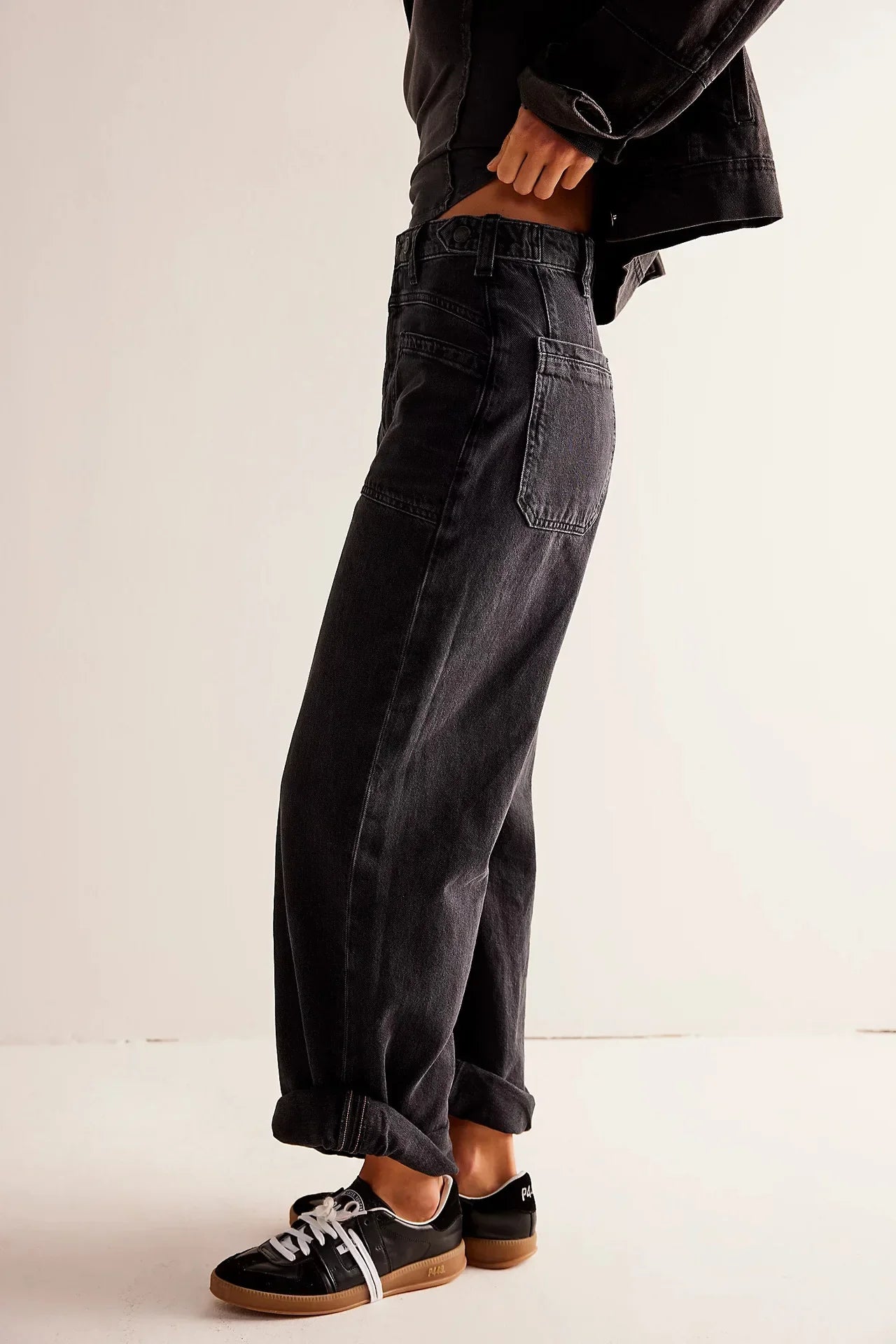 Candace High-Waist Wide-Leg Denims