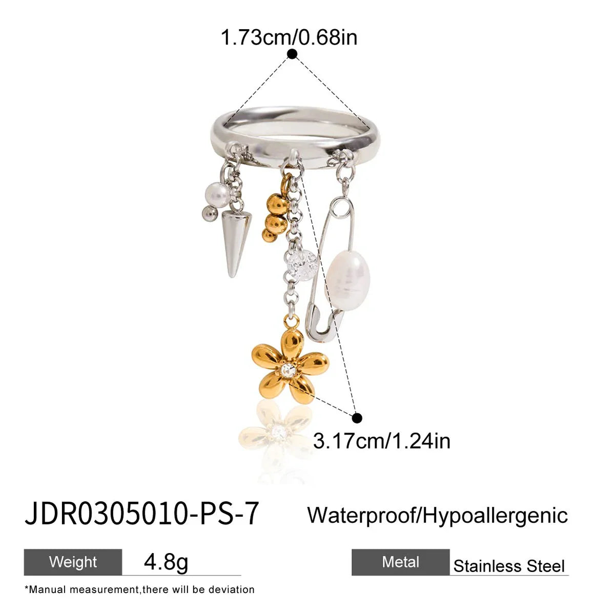 The Starfall Charm Ring
