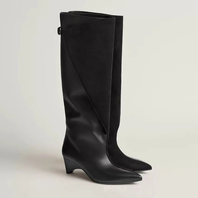 Caledon Statement Wedge Boots