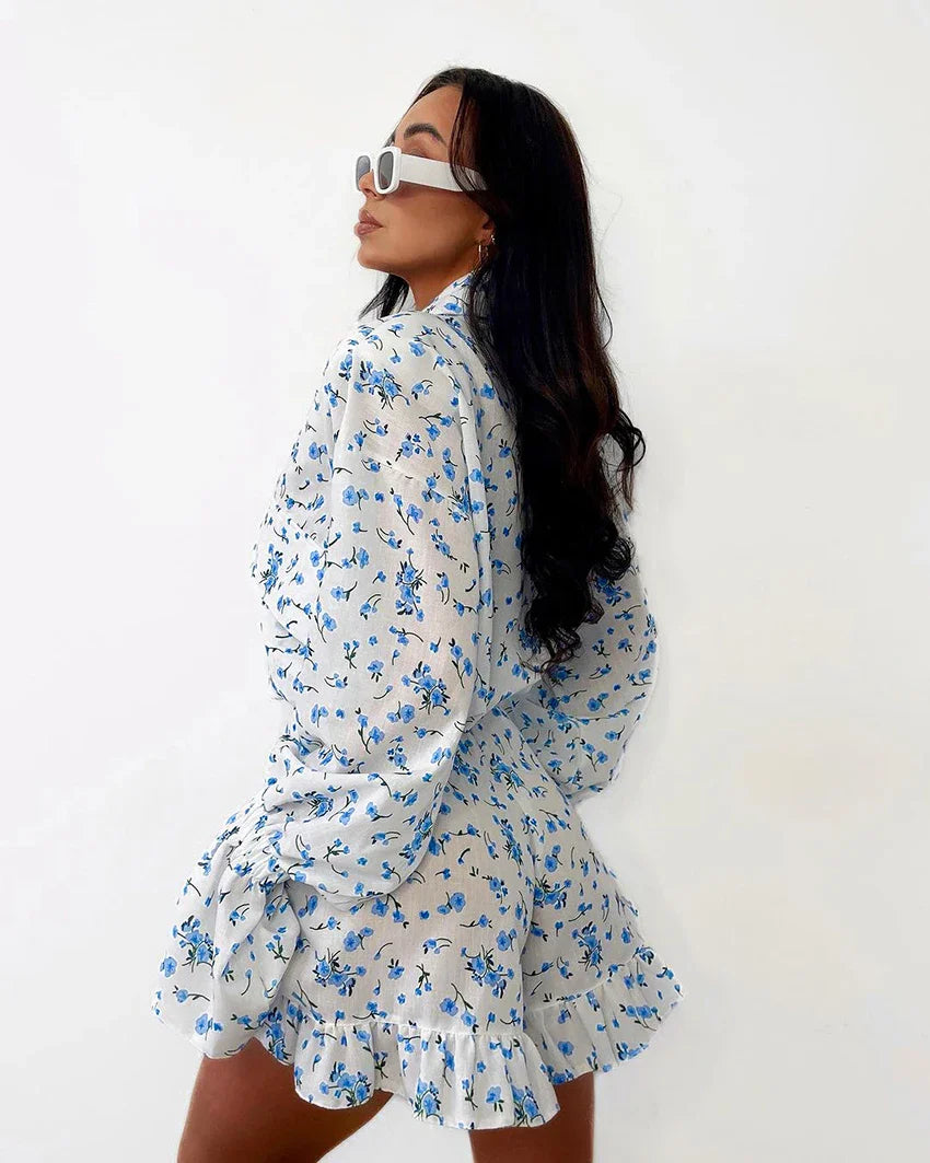 Classic Floral Two-Piece