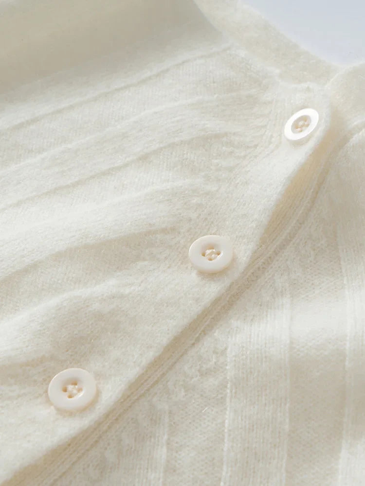 Maribel Buttoned Cashmere Sweater