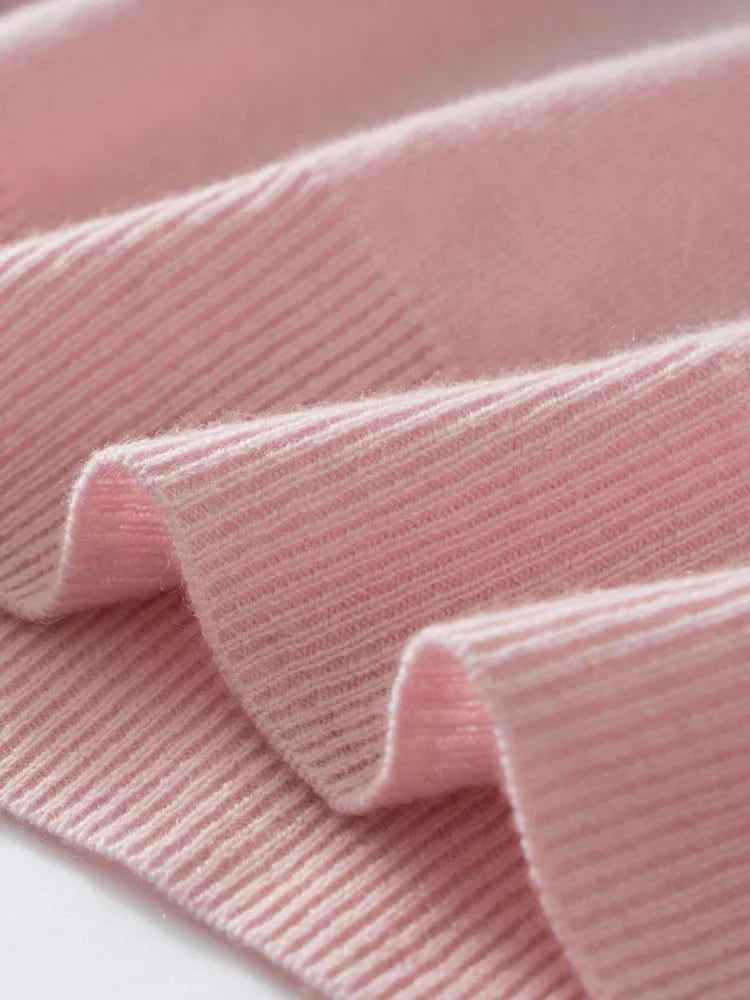 Selene Scarf-Collar Cashmere Pullover