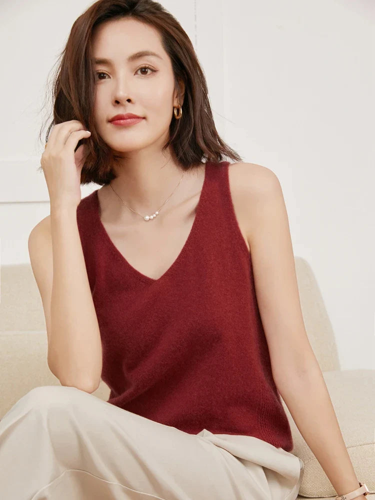 Ivanna Quinn Cashmere V-Neck