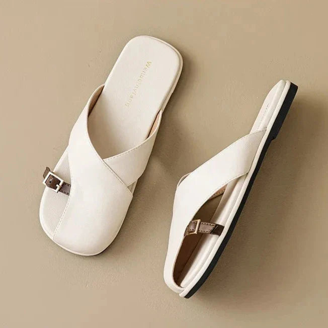 Minimalist Buckle Sandals
