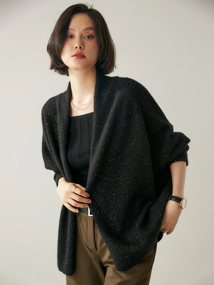 Briarwood Cashmere Shawl Sweater