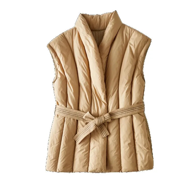 Hässleholm Belted Down Vest