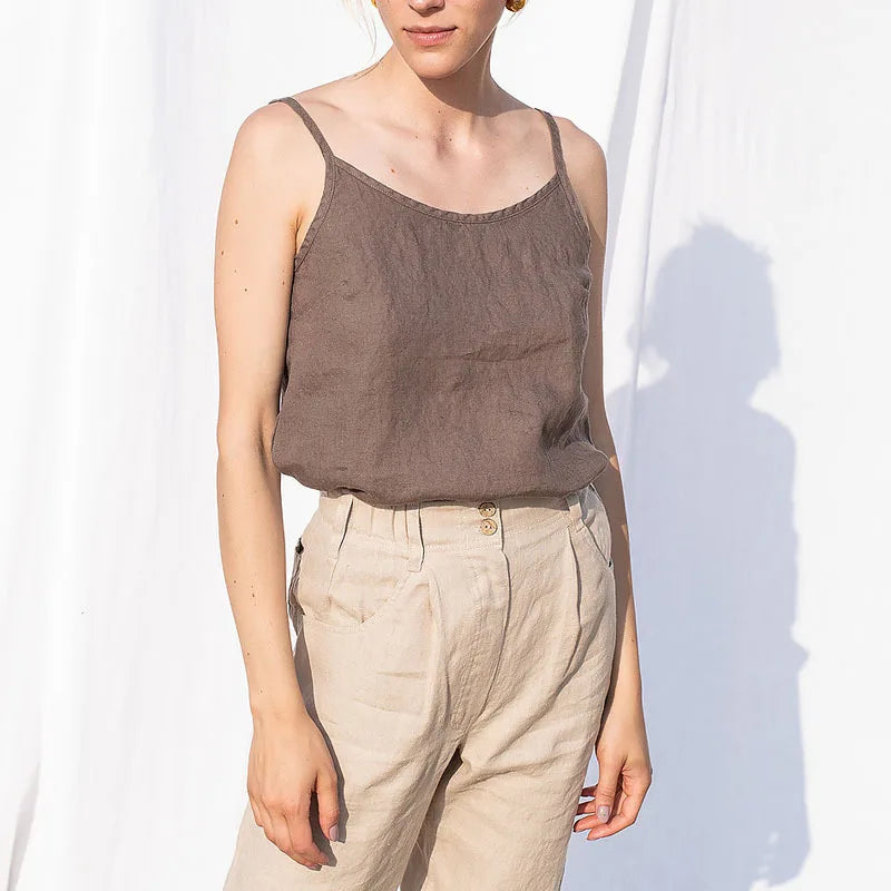 Lightweight Linen Top