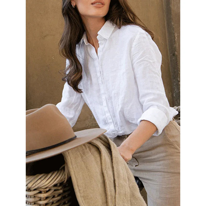 Bellano Linen Blouse
