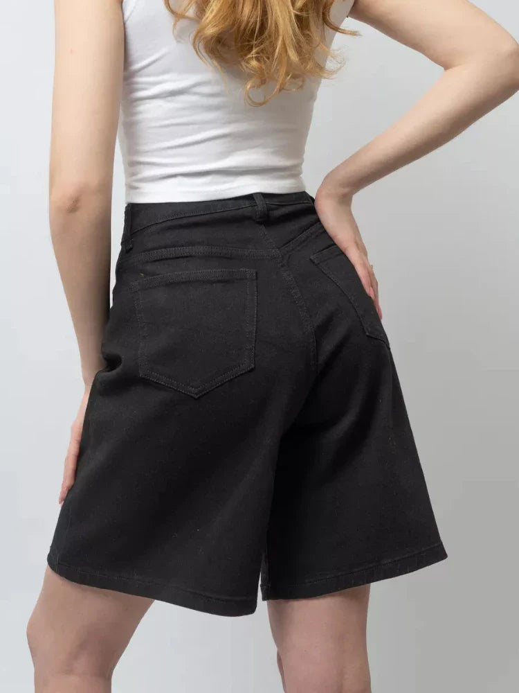 Cotton Vintage Denim Shorts