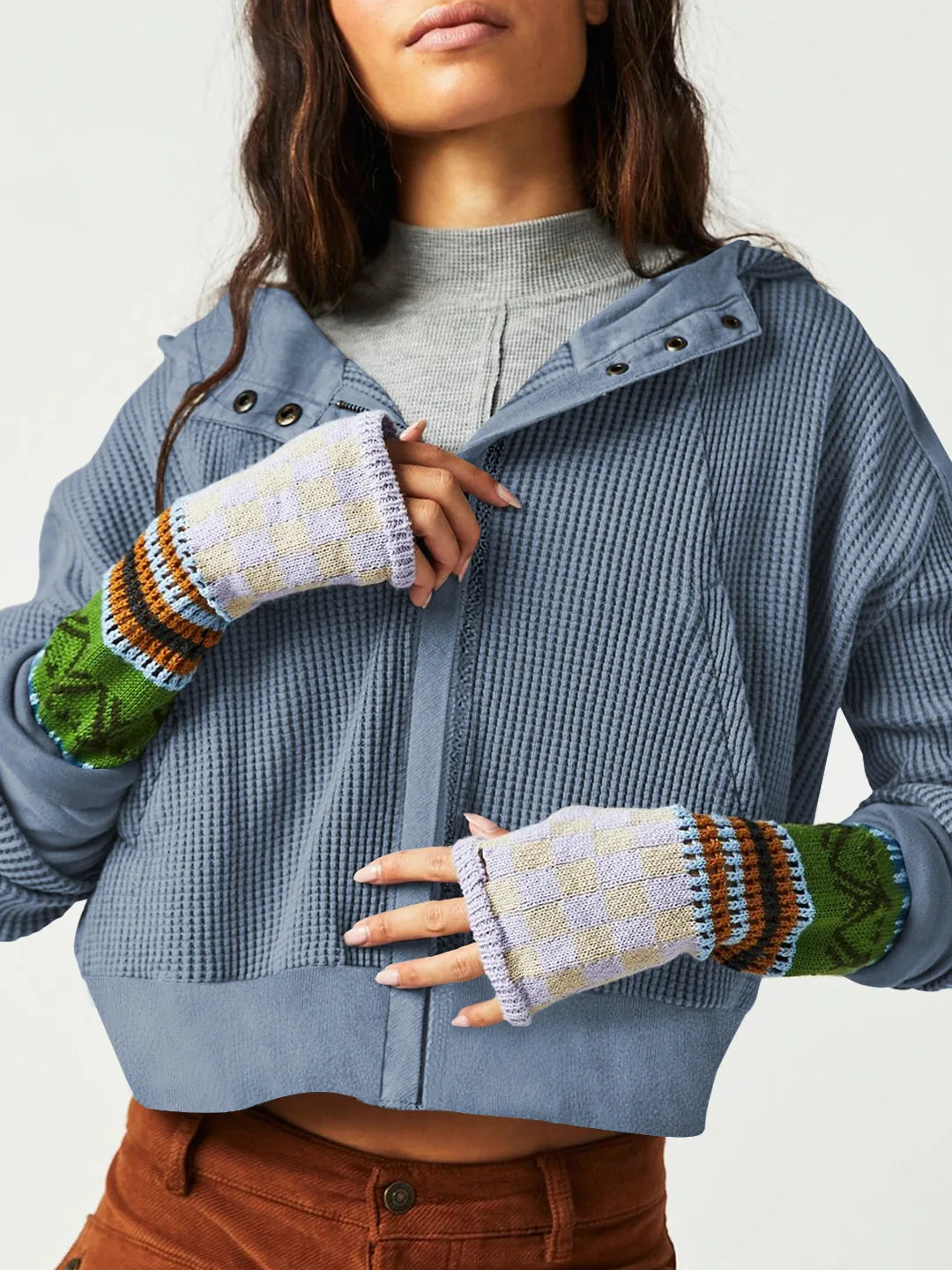 Uptown Waffle Hoodie
