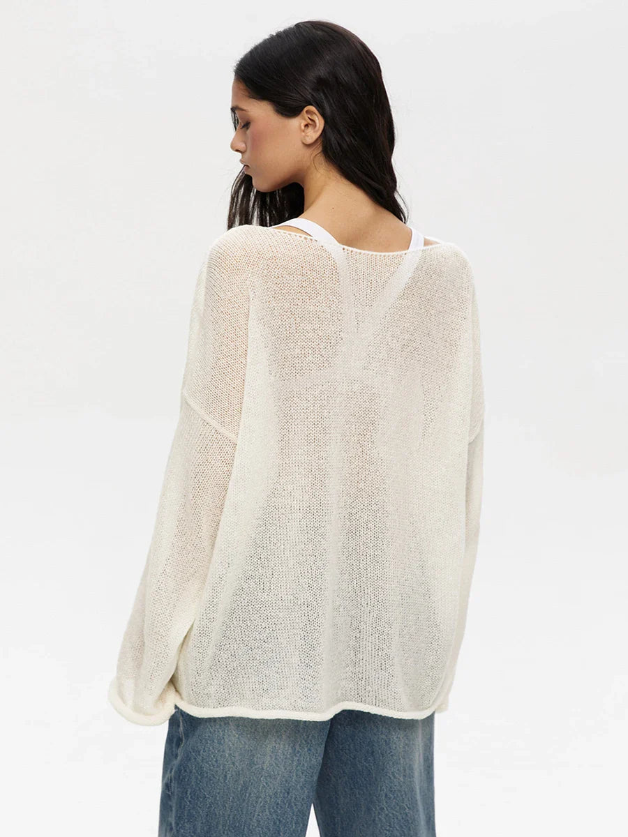 Liora Relaxed Crewneck Sweater