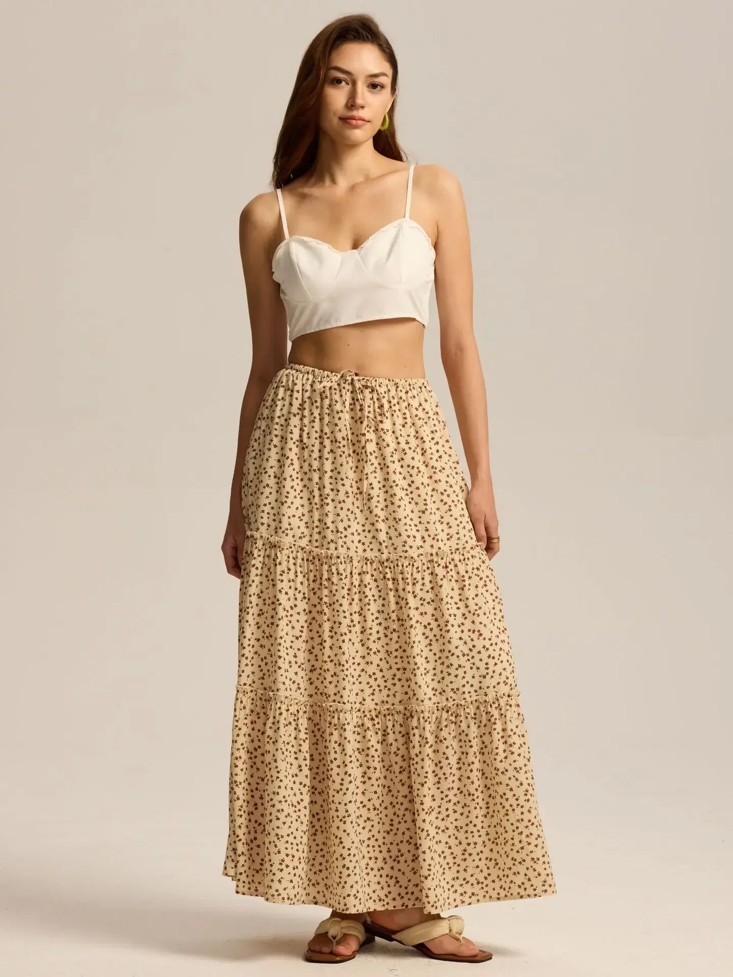 Lorette Meadow Maxi Skirt