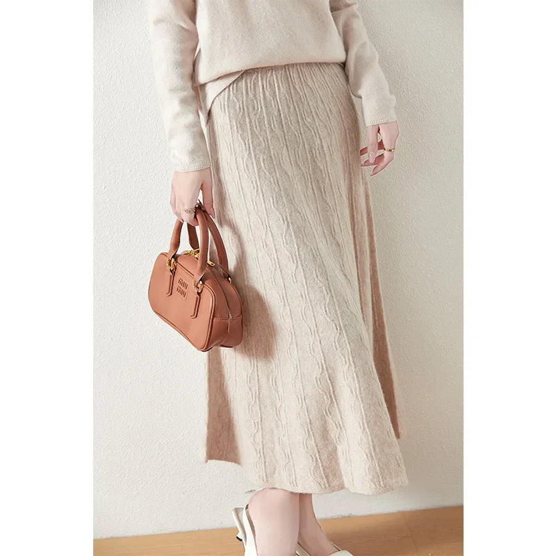 Elowen Merino Knit Skirt