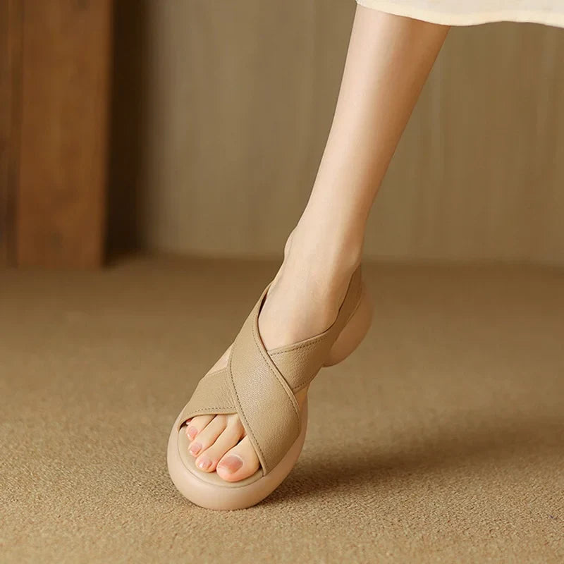 Emery Soft Crossband Slides