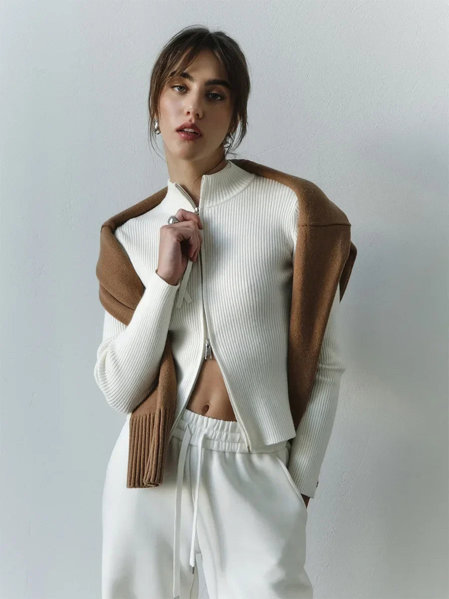 Hässleholm Cotton Double-Zip Knit