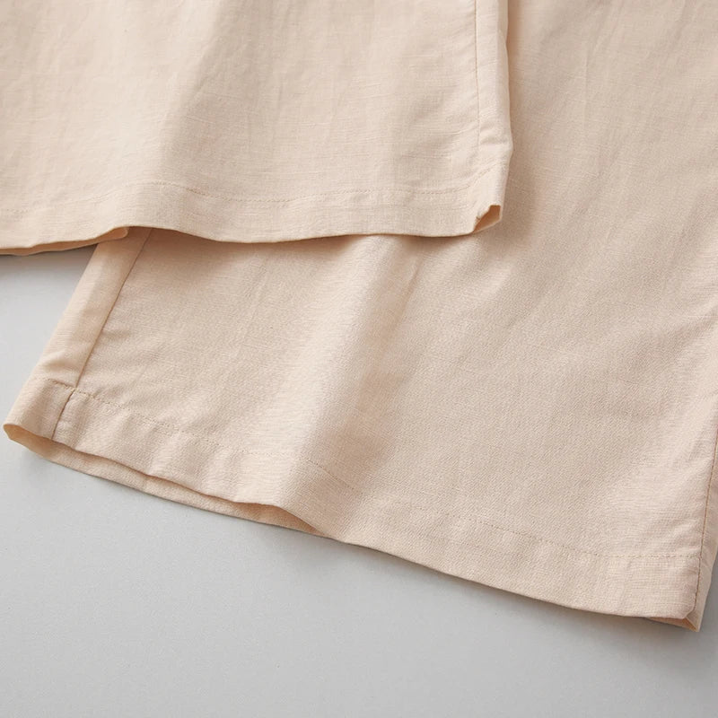 Everly Cotton Wide-Leg Pant