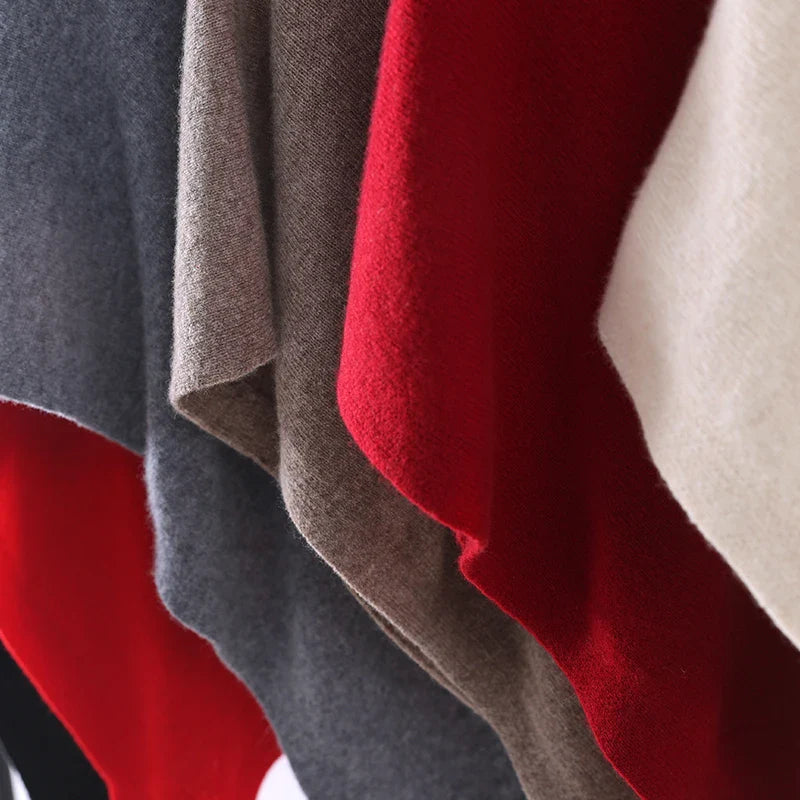 Milan Wool Poncho