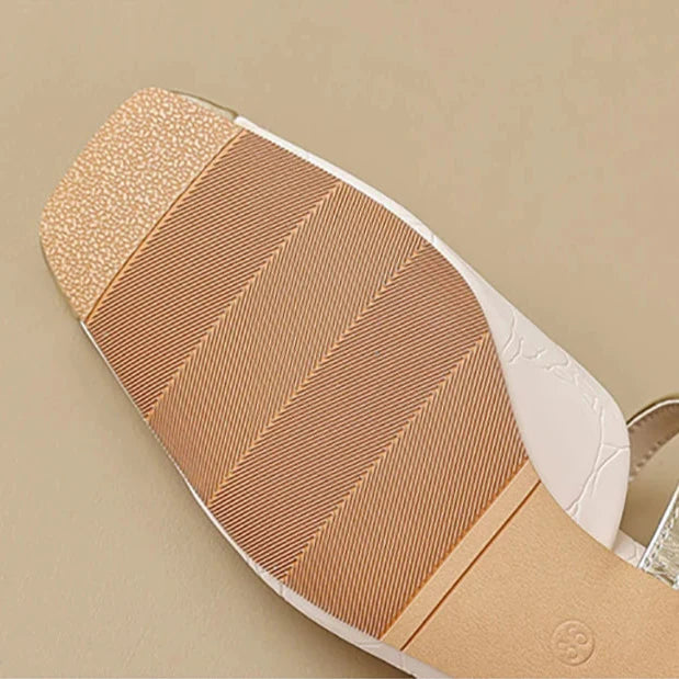 Bellore Pearl-Tip Mary Janes
