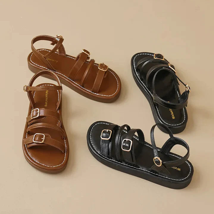 Malibu Leather Sandals