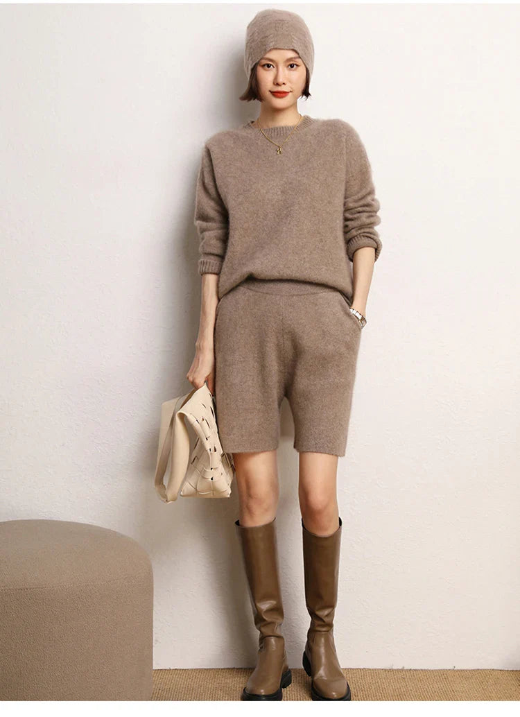 Hadleigh Cashmere Knit Shorts