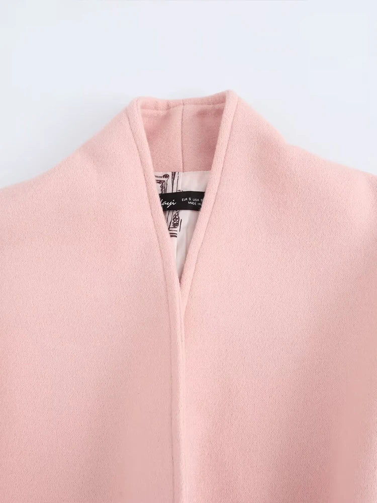 Sable Wrap Wool Jacket