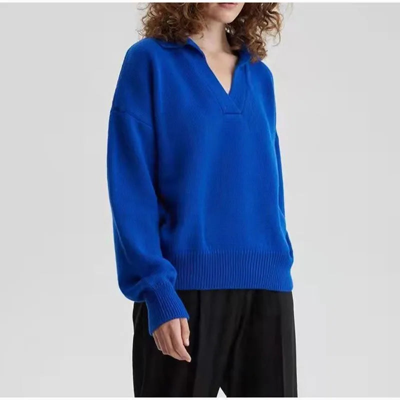 Verdara Polo Knit Pullover