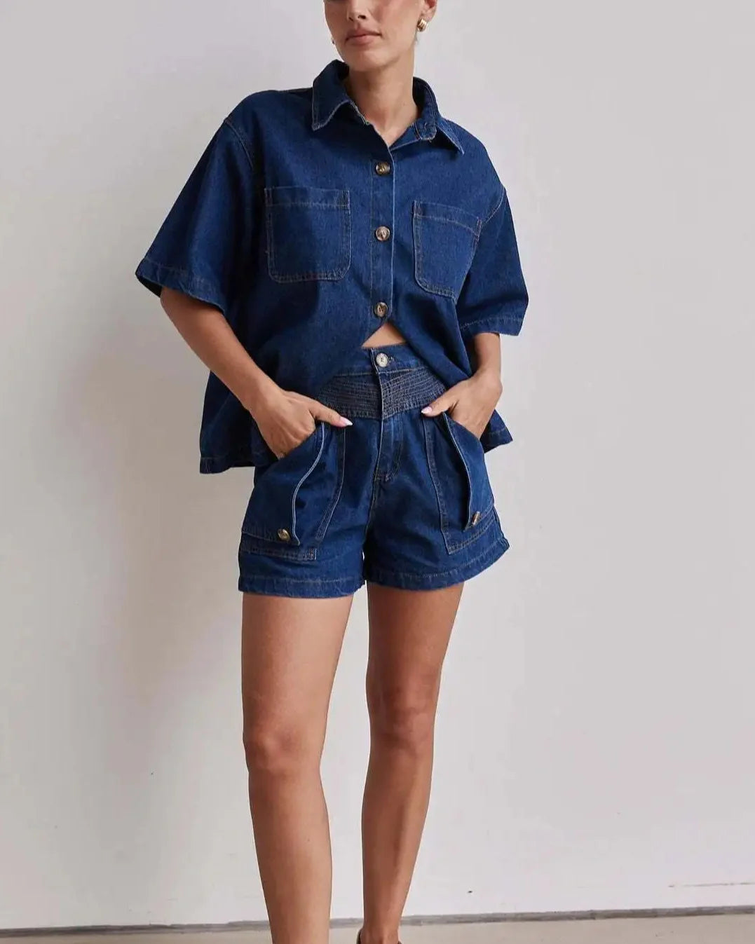Marais 100% Cotton Denim Set
