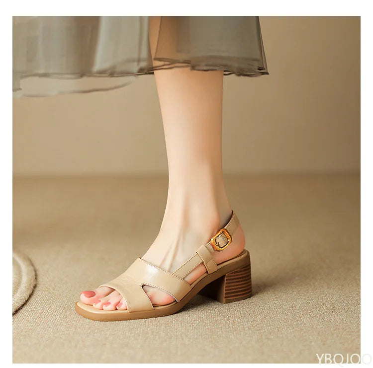 Elizabeth Leather Flats