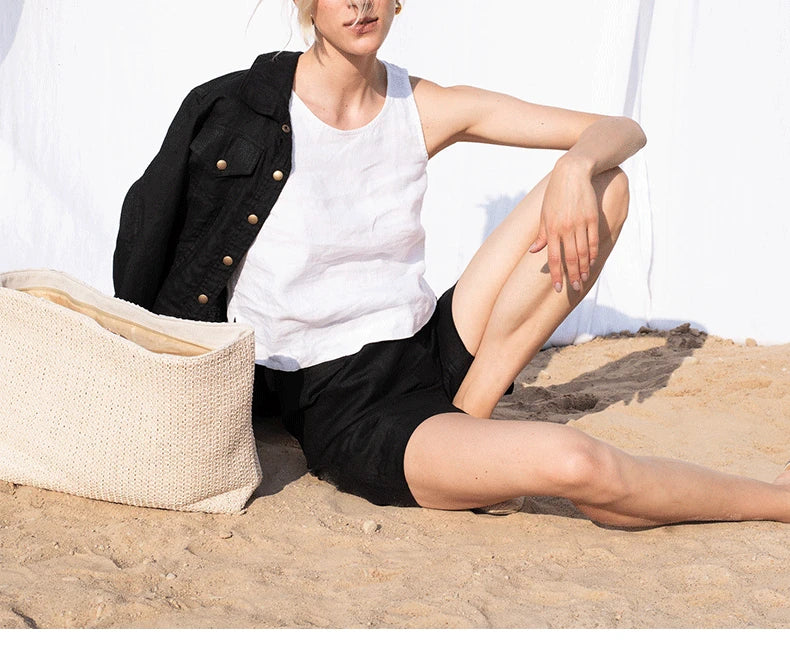Marinette Linen Tank