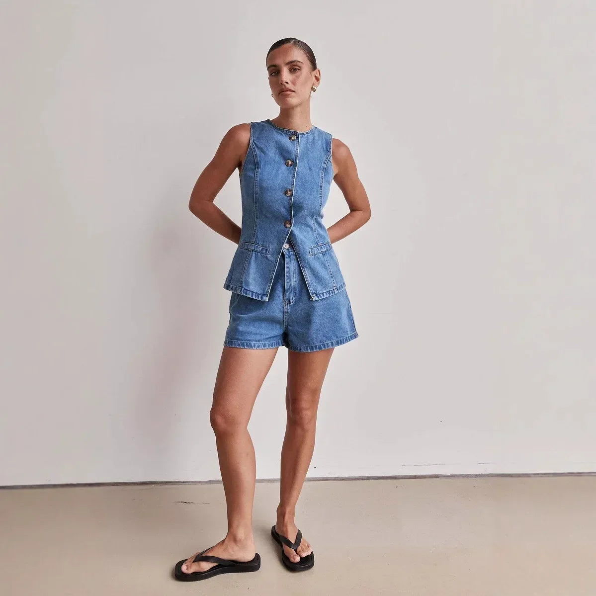 Monroe 100% Cotton Denim Set