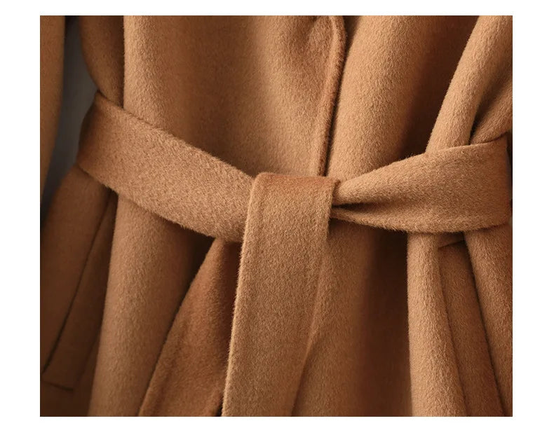 Winter Cinch Woolen Coat