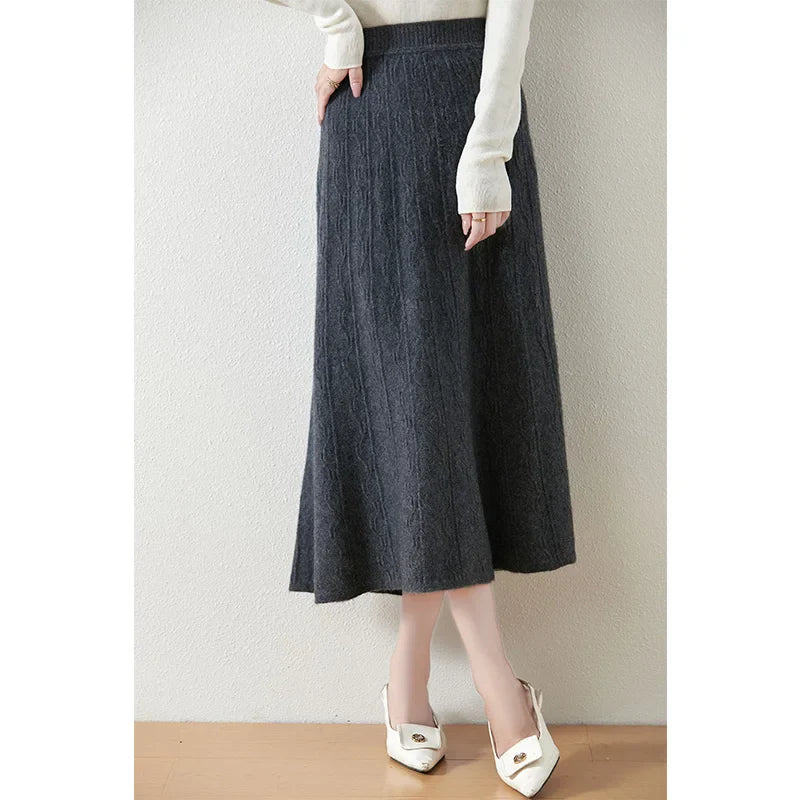 Elowen Merino Knit Skirt