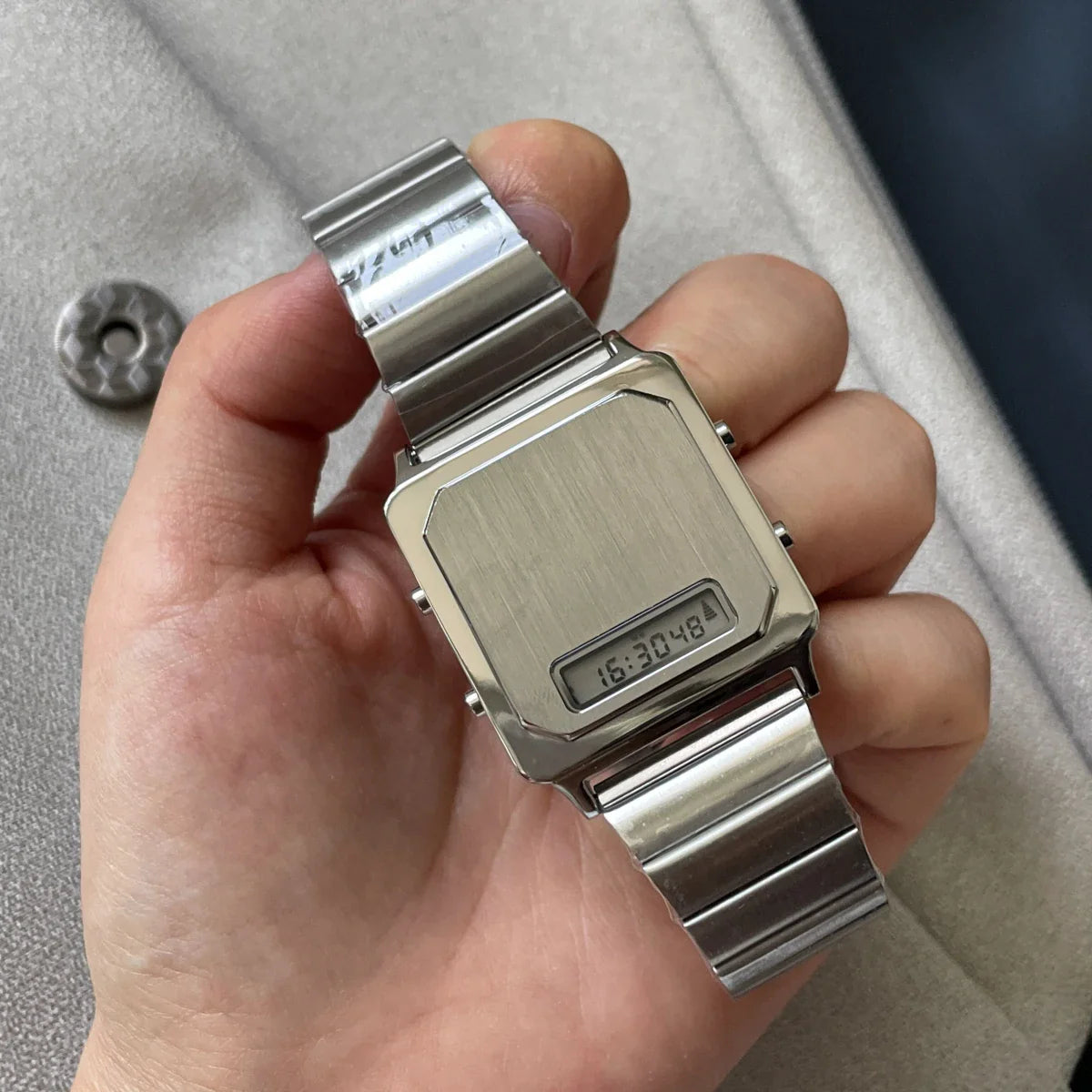 Veyric Steel Digital Watch