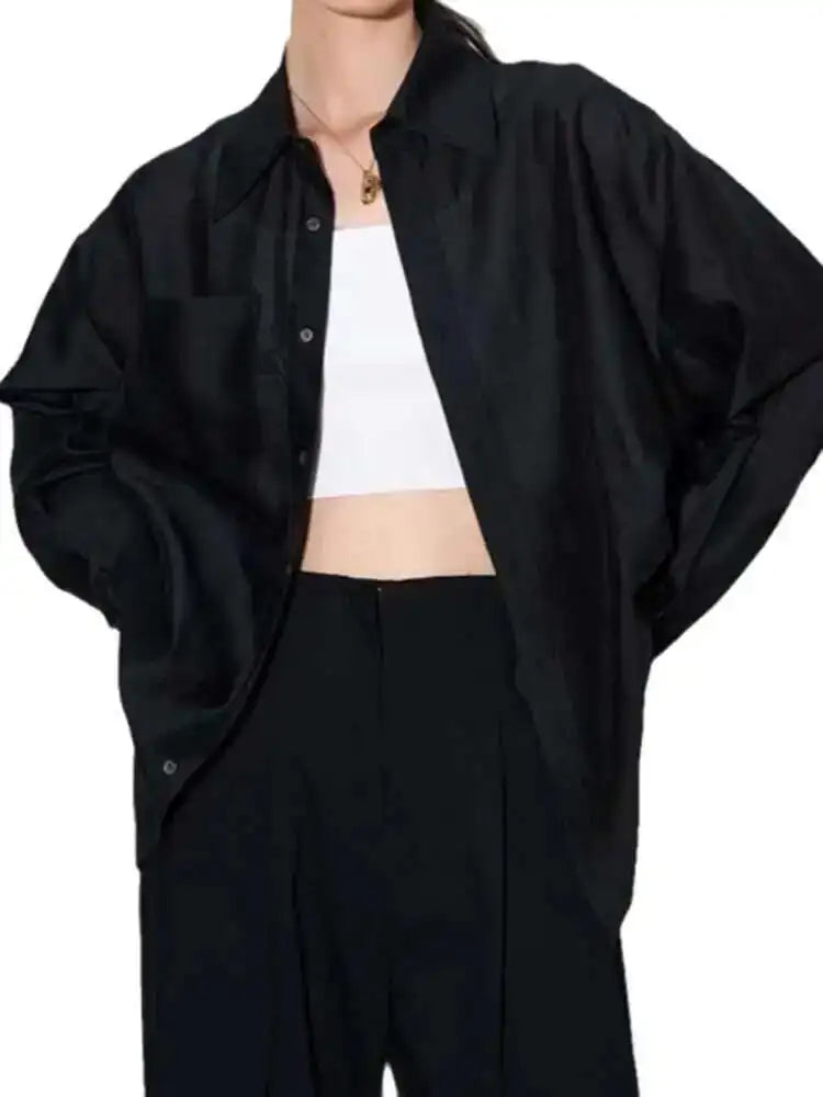 The Flowing Silk Poplin Blouse