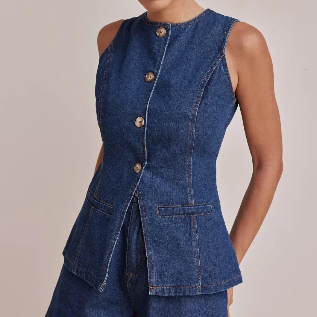 Monroe 100% Cotton Denim Set