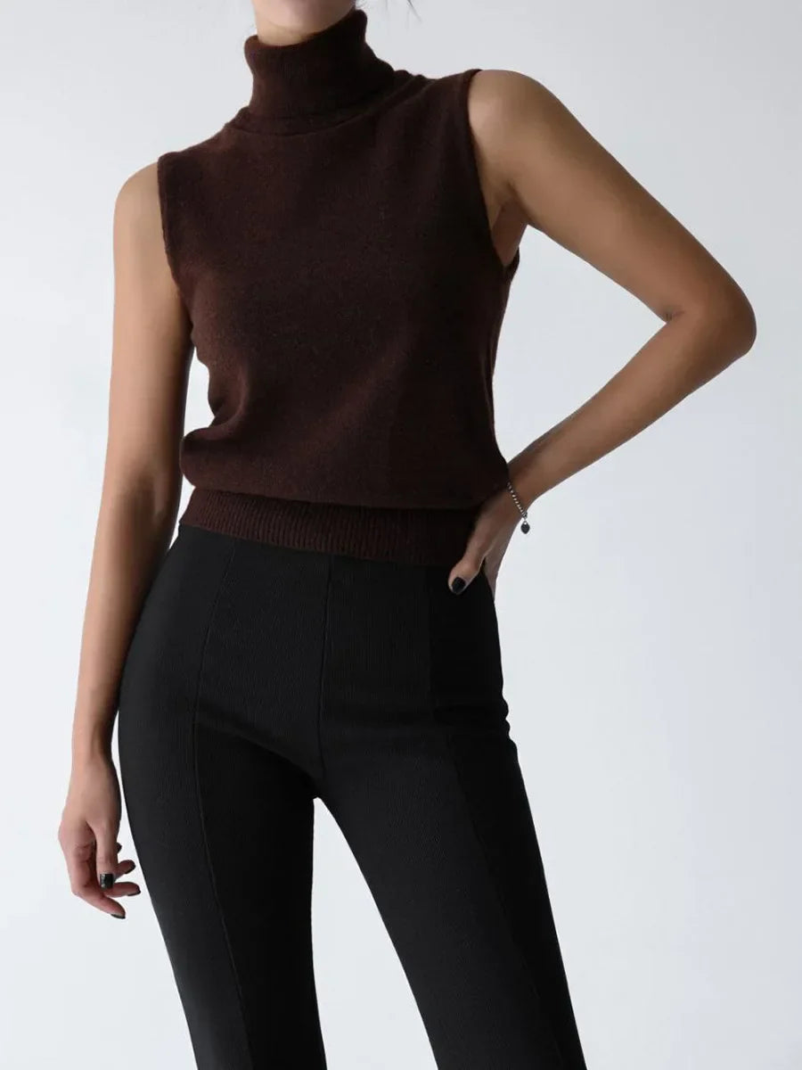 Ashbourne Knit Cardigan & Turtleneck Set