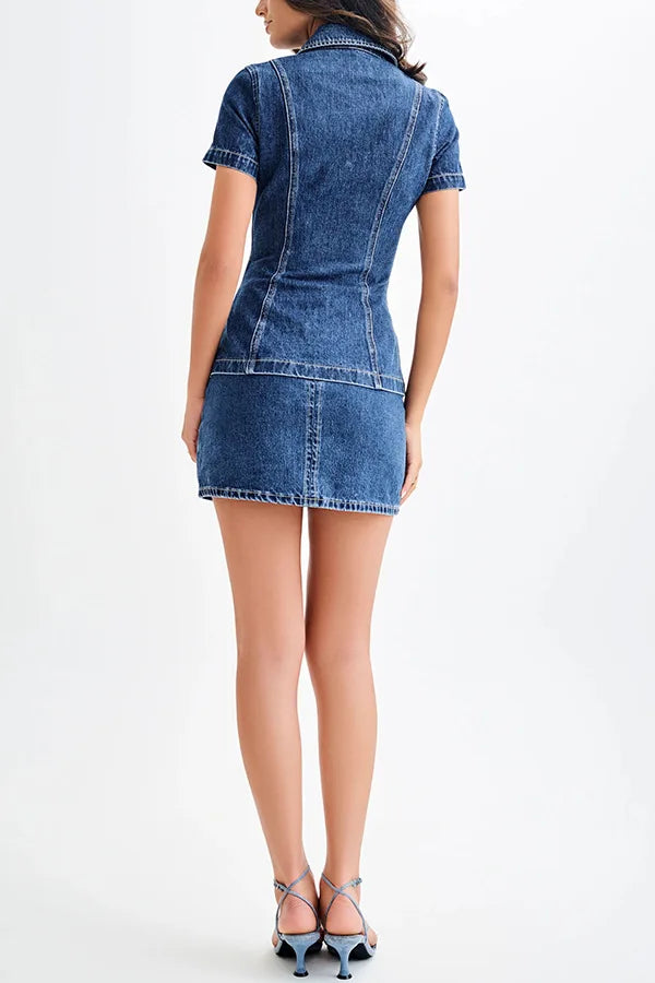 Aria Iconic Denim Set