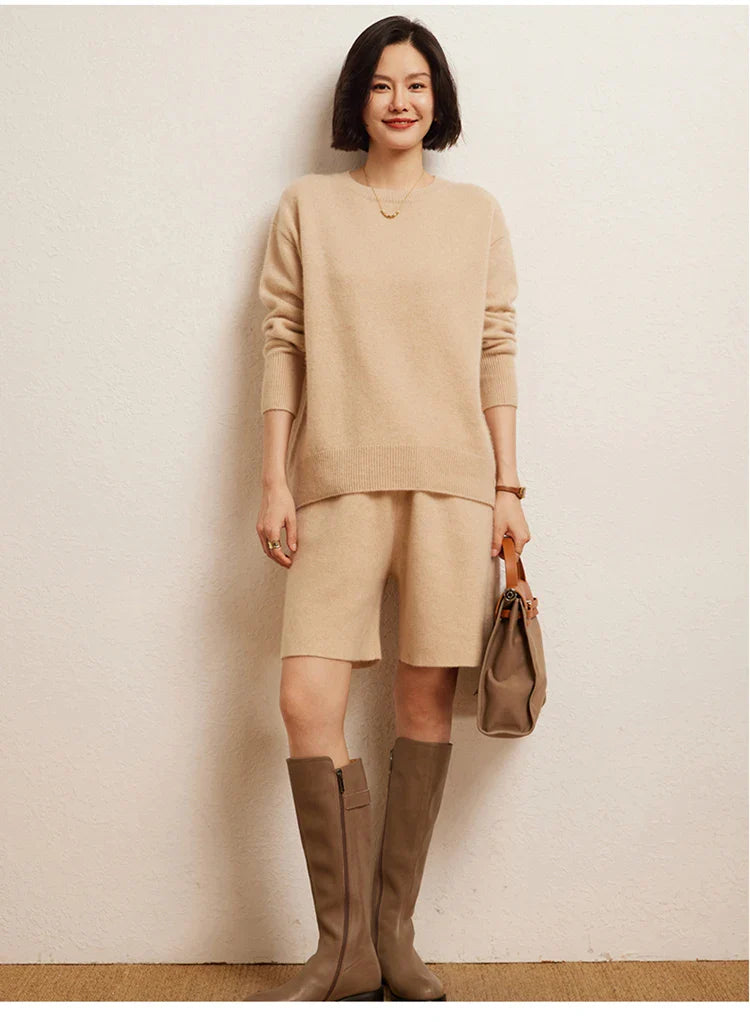 Hadleigh Cashmere Knit Shorts