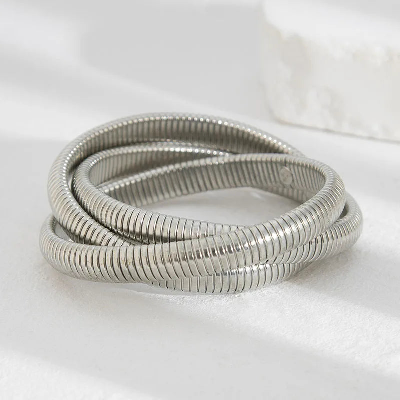 Siren Muse Spiral Bangles