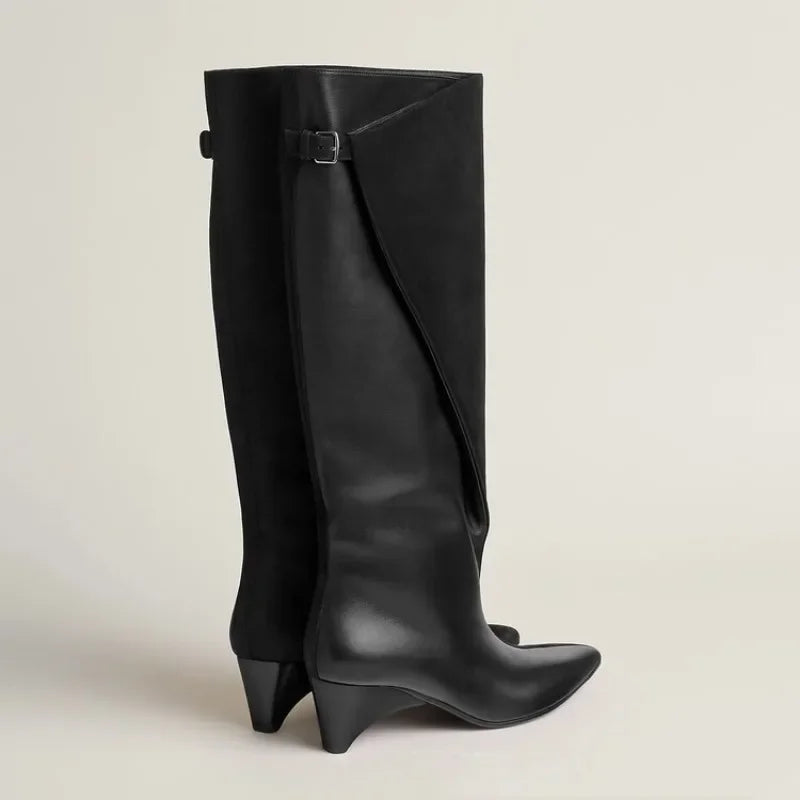 Caledon Statement Wedge Boots